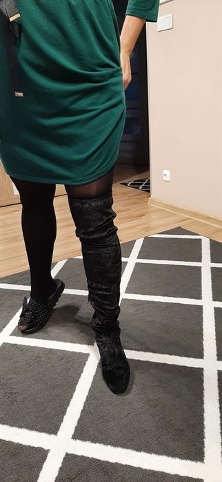 Piękne czarne buty