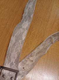 Pasek koronkowy długość 105 cm