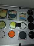 Filtros e tampas vários diametros