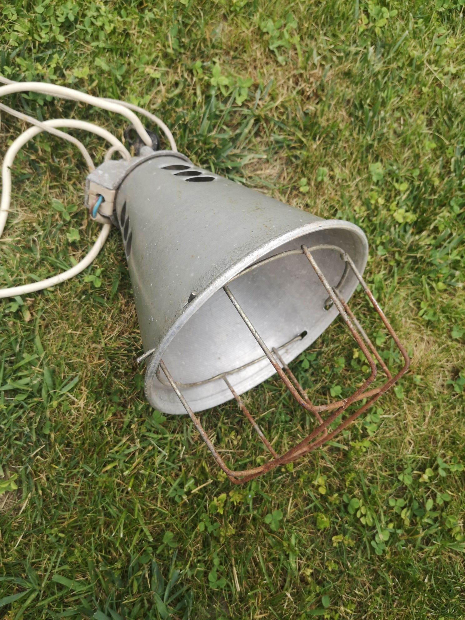 Stara lampa loftowa PRL