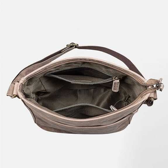 LEABAGS Skórzana torebka damska I Premium