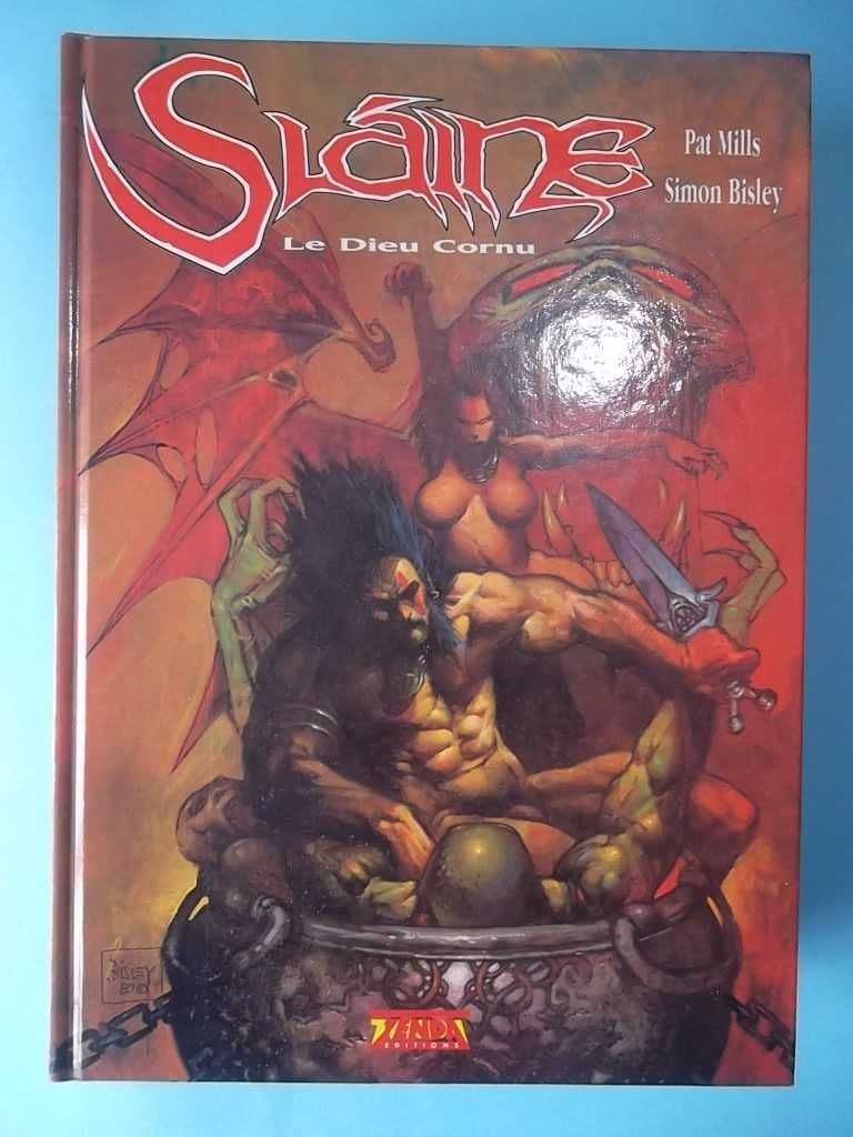 SLÁINE - 9 volumes em francês - Simon BISLEY, Glenn FABRY, Pat MILLS