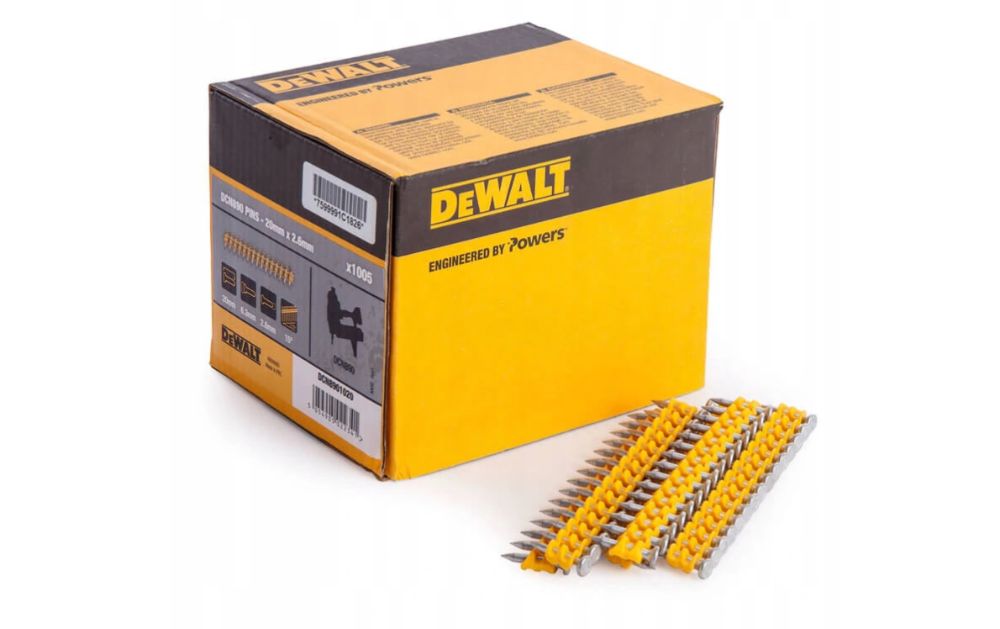 Gwoździe STD 2,6x20mm na taśmie DEWALT