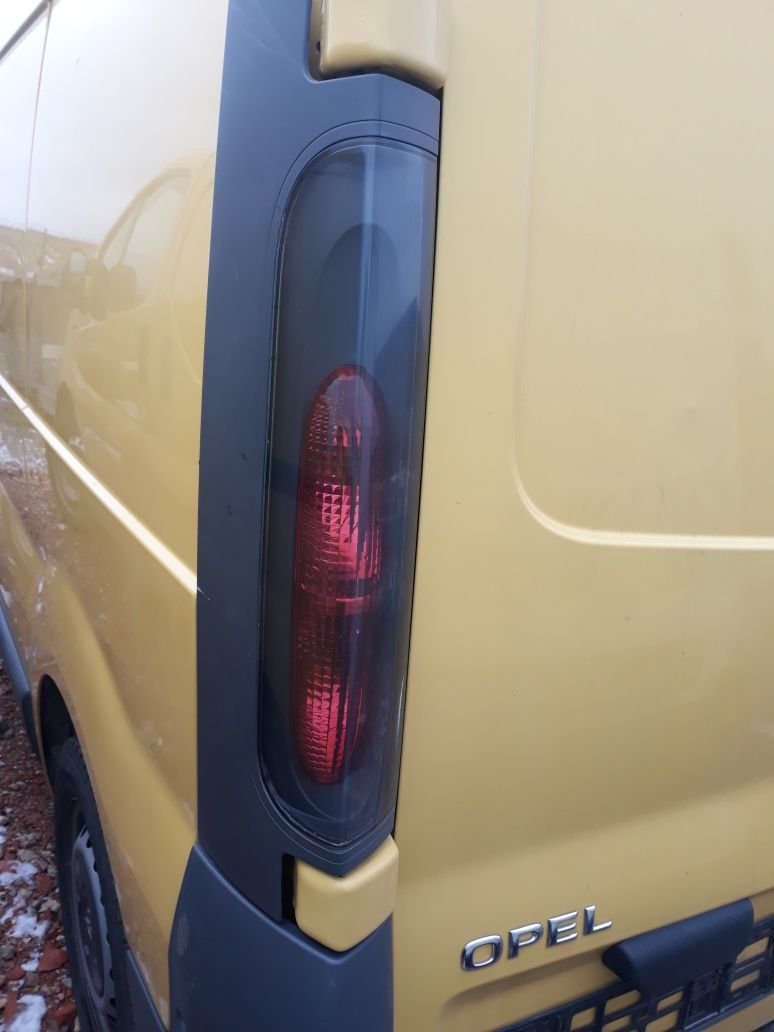 Opel vivaro trafic lapma tył prawa