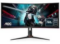 Monitor Gaming Curvo AOC CU34G2X/BK (34'' - 4 ms - 144 Hz - FreeSync)