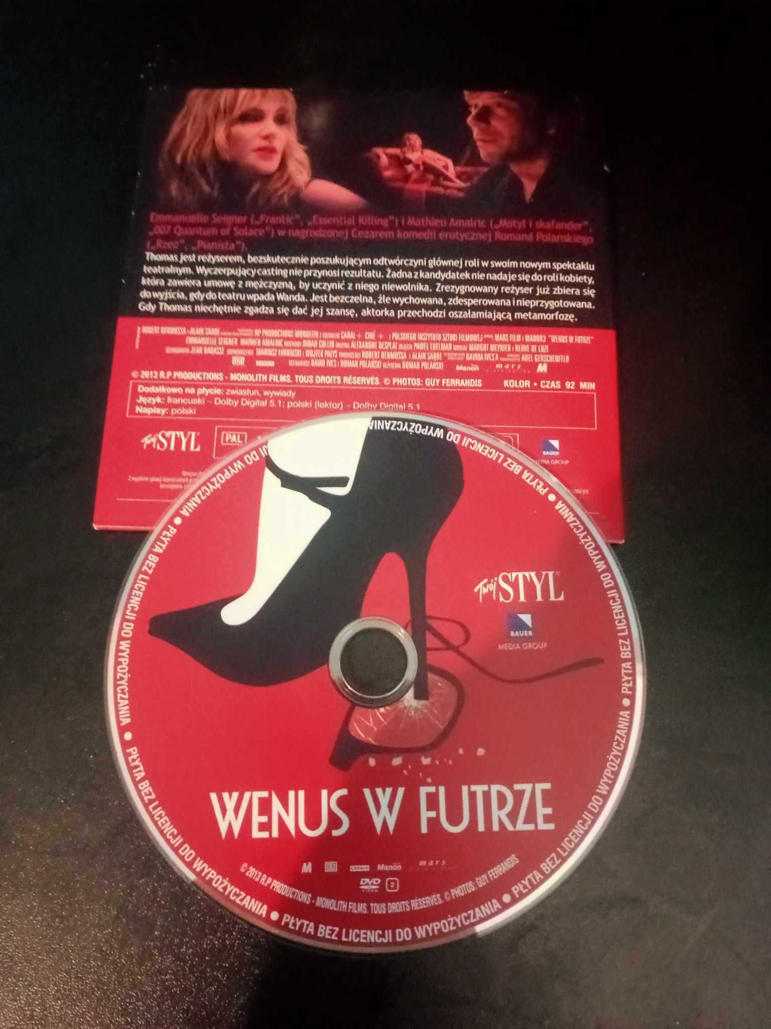 FIlm DVD Wenus w futrze