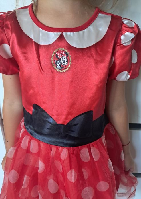 Myszka minnie przebranie bal 110 116 kostium karnawałowy dinsey Hm