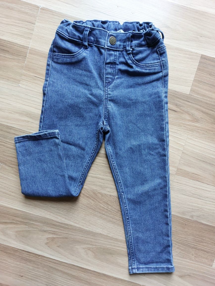 Jeansy, dżinsy spodnie   H&M r.98