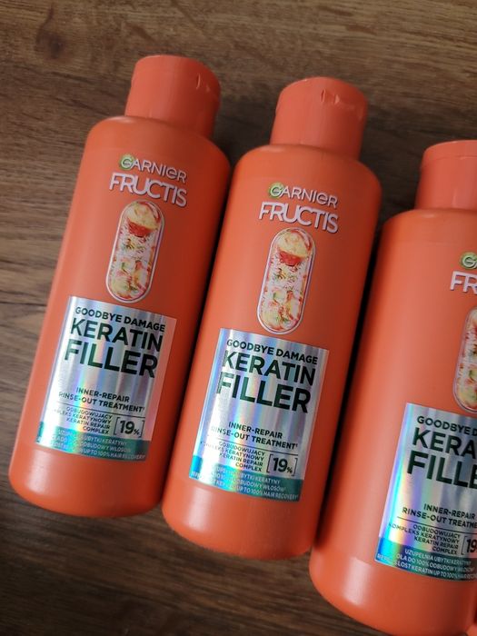 Zestaw Garnier Fructis Goodbye Damage Keratin Filler kuracja odbudowuj