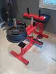 Máquina gémeos musculação calf machine