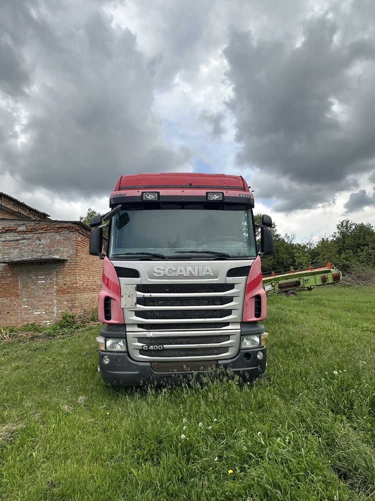 Сідловий тягач SCANIA G400 + Трал Noteboom Lowbed