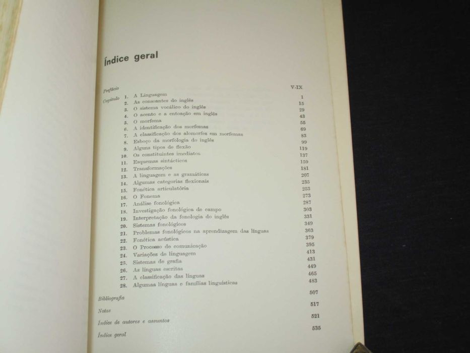 Livro Introdução à Linguística Descritiva Gleason Gulbenkian