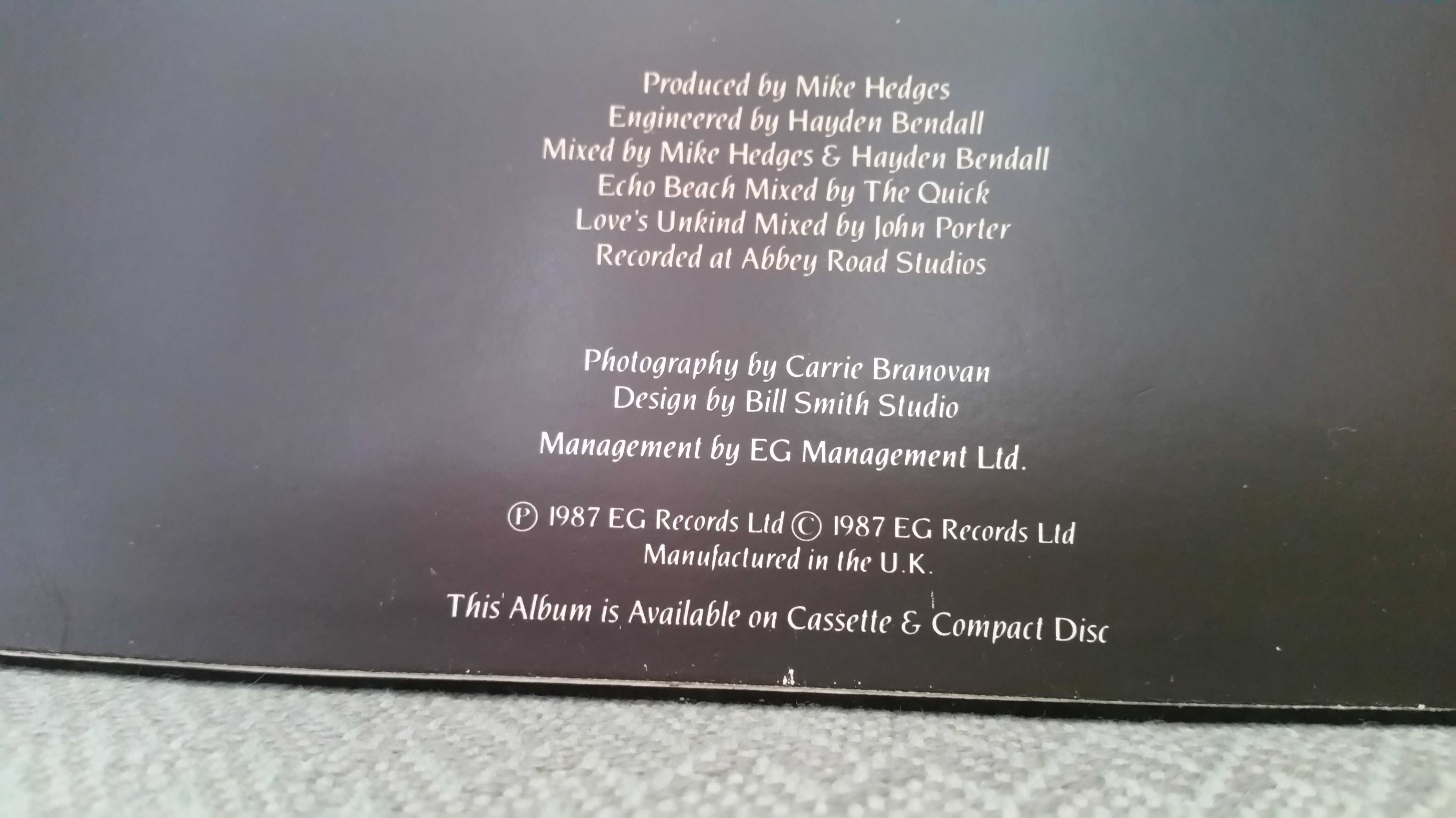 TOYAH - Desire (1987 E.G. Records Ltd) LP