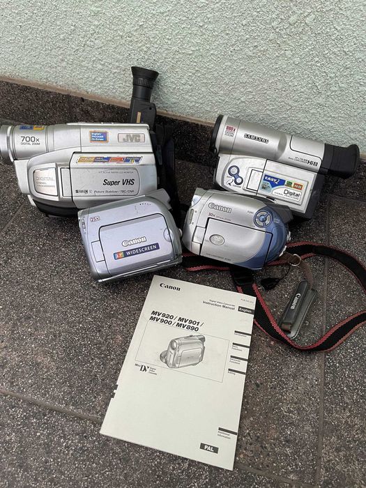 Видеокамеры  cannon и другие 1400 за все