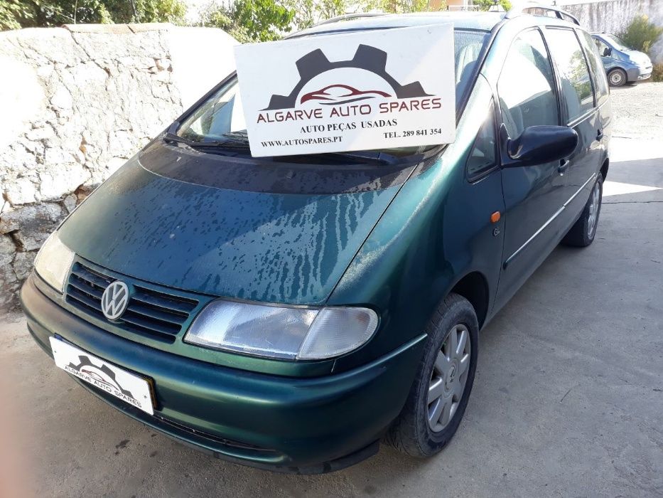 VW Sharan 1.9 TDI 2007, 2.0i 2000 Para Peças