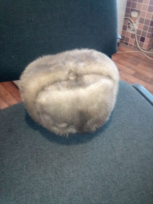 Норковая шапка. мужская и женская