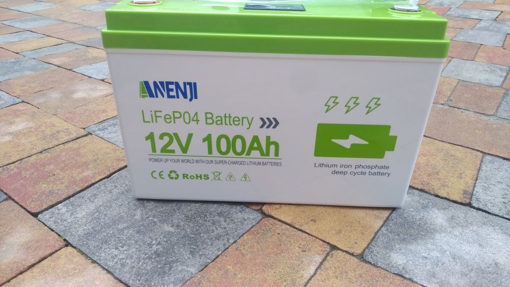 Акамуляторна батарея Anenji LiFePo4 100A 12v