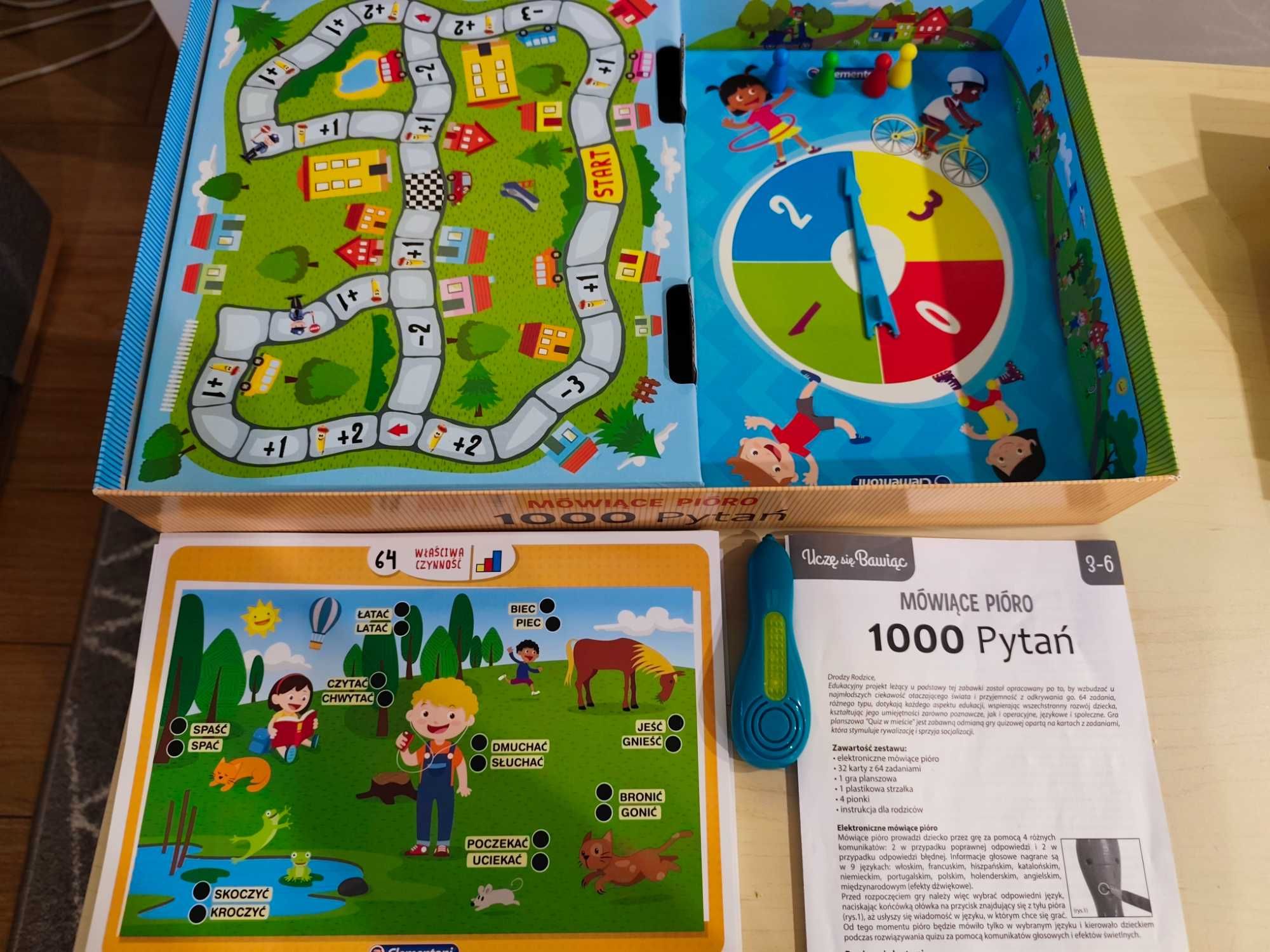 Mówiące pióro 1000 pytań