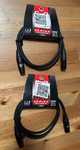 Kabel mikrofonowy Hosa HMIC 005 PRO XLRf XLRm 1,5 m 2szt