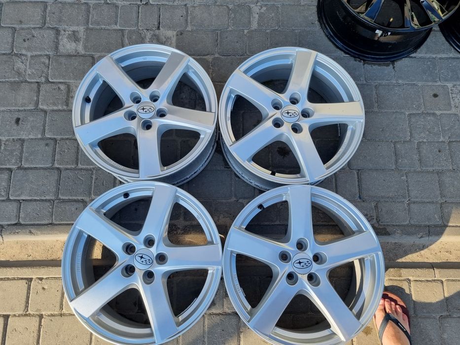 Диски 5×100 r17 et48 SUBARU