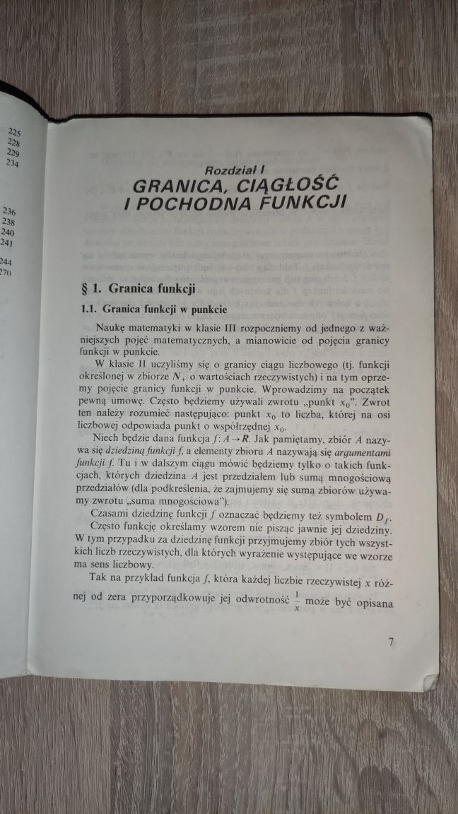 Książka podręcznik Matematyka dla klasy 3 liceum technikum Cegiełka