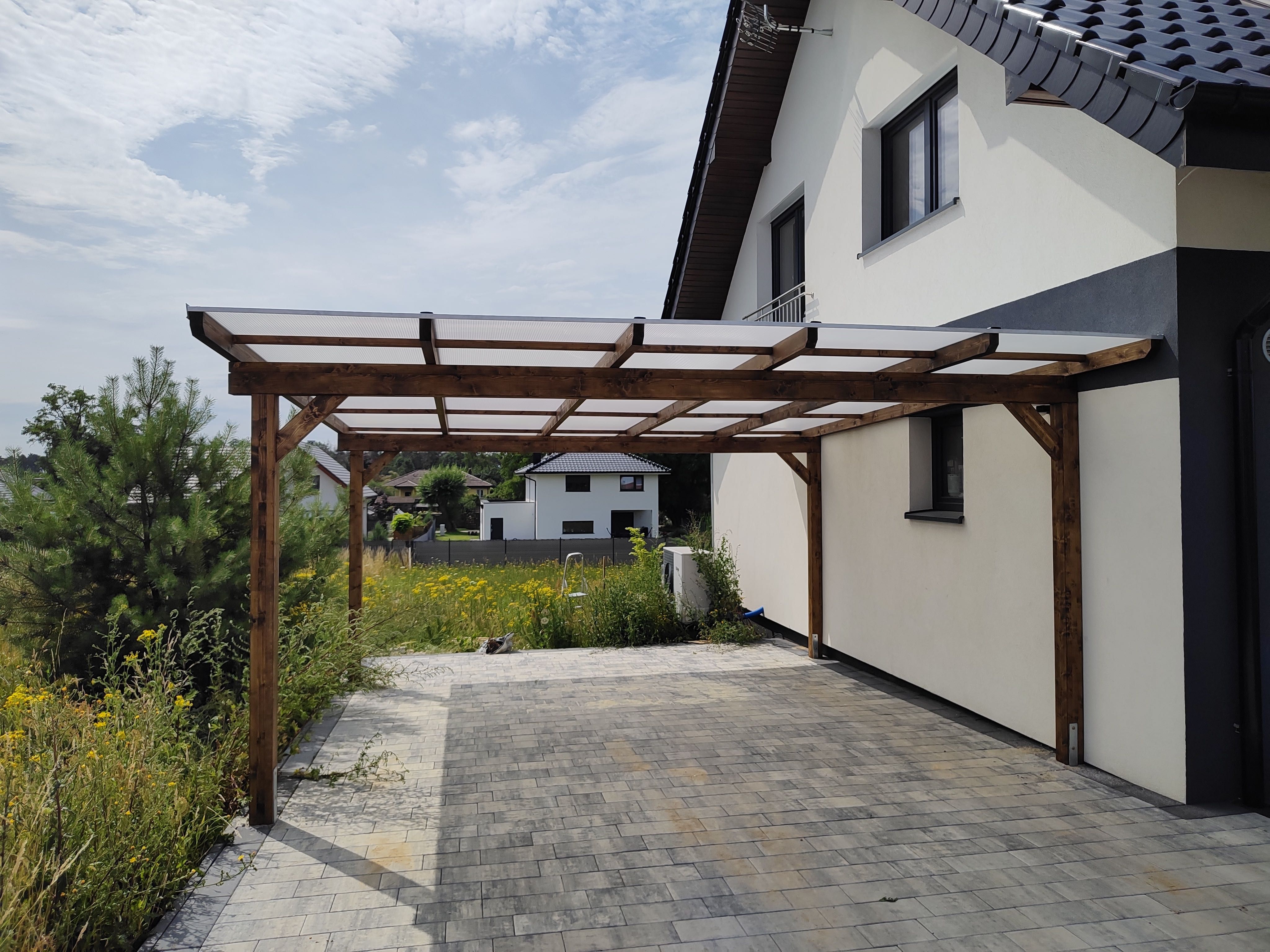 CARPORT, garaż drewniany, wiata garażowa