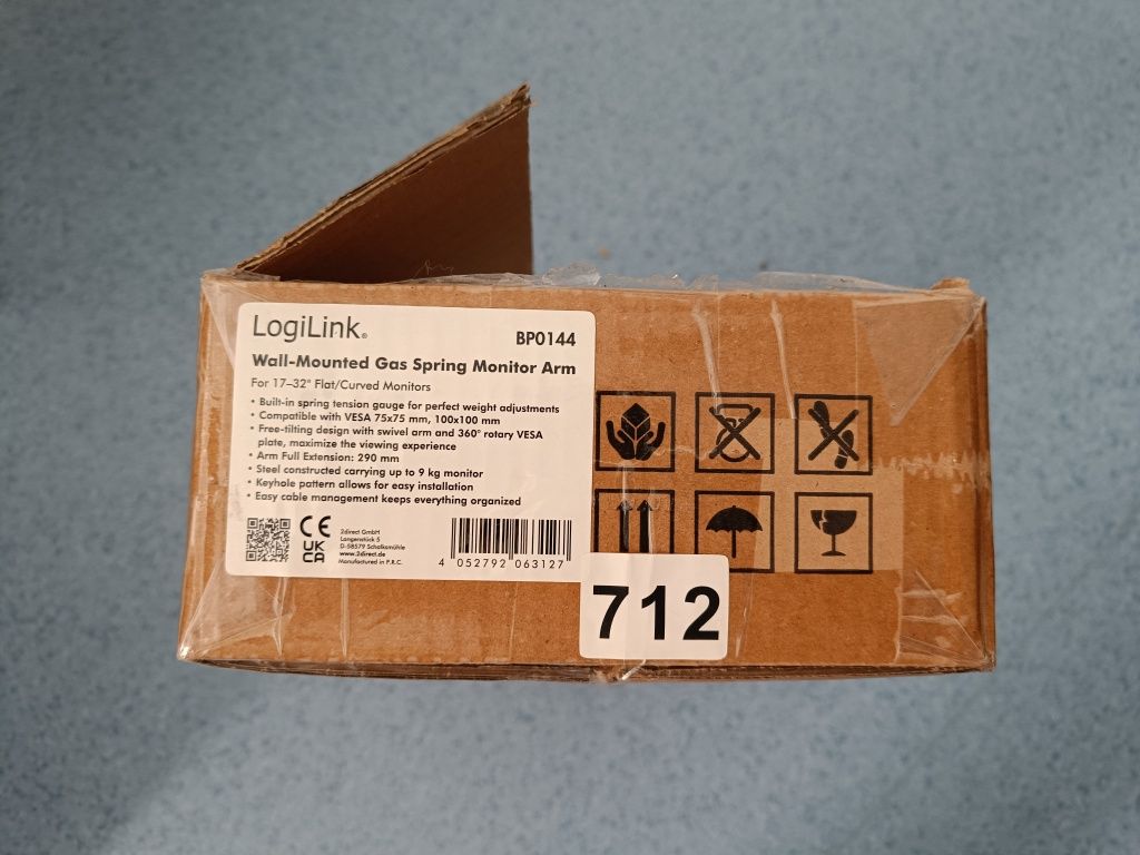 Logilink uchwyt ścienny na monitor 17-32" BP1044 nowy
