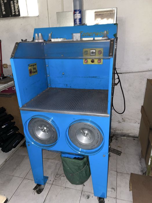Cabine de Limpeza de Toners – Tonerwork