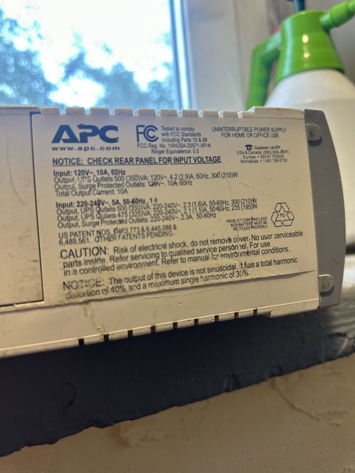 Ups\безперебійник/безперебойник/стабілізатор back ups cs 500