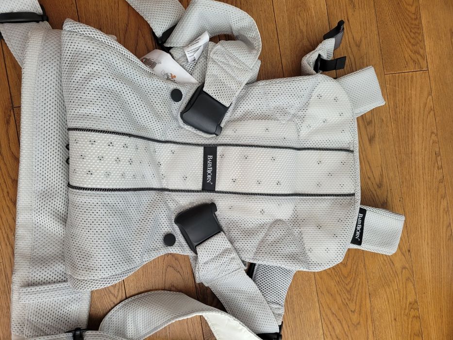 Nosidełko Babybjorn one air mesh szare