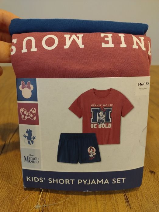 Piżama dziewczęca 146/152 Myszka Minnie