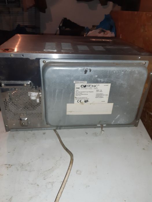 Мікрохвильовка з нержавійки