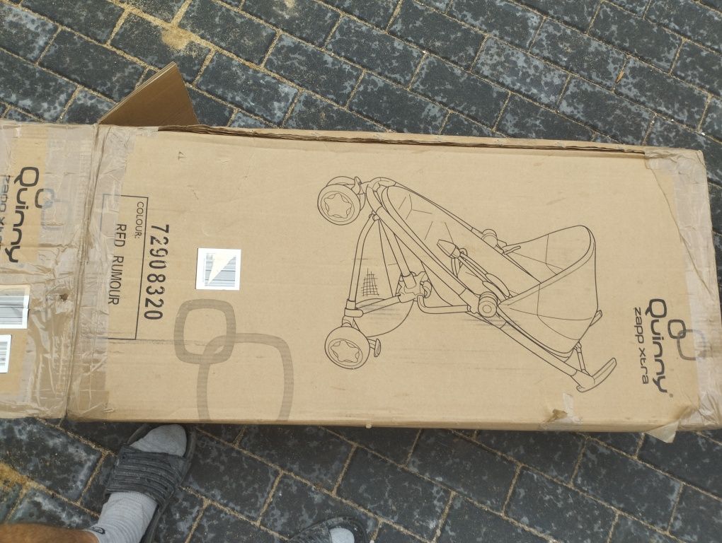 Wózek spacerowy Quinny zapp xtra spacerówka