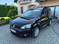 Volkswagen Caddy Nawigacja Klima Grz.Fotele Tempomat Alu17 Pdc Zaczep Zadbany Opłacony