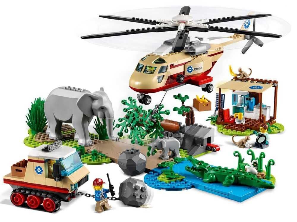 Конструктор LEGO City: Wildlife Rescue Operation (60302)