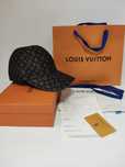 LOUIS VUITTON Męska damska czapka z daszkiem bejsbolówka 76-23