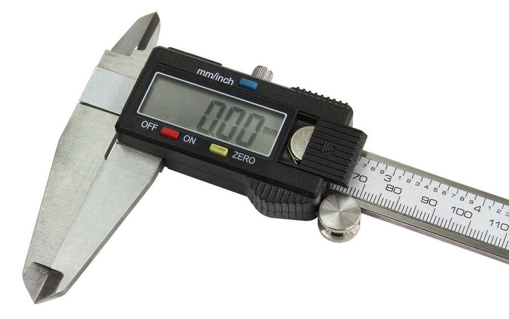 Suwmiarka Elektroniczna 300 mm Stal nierdzewna LCD Solidna mocna