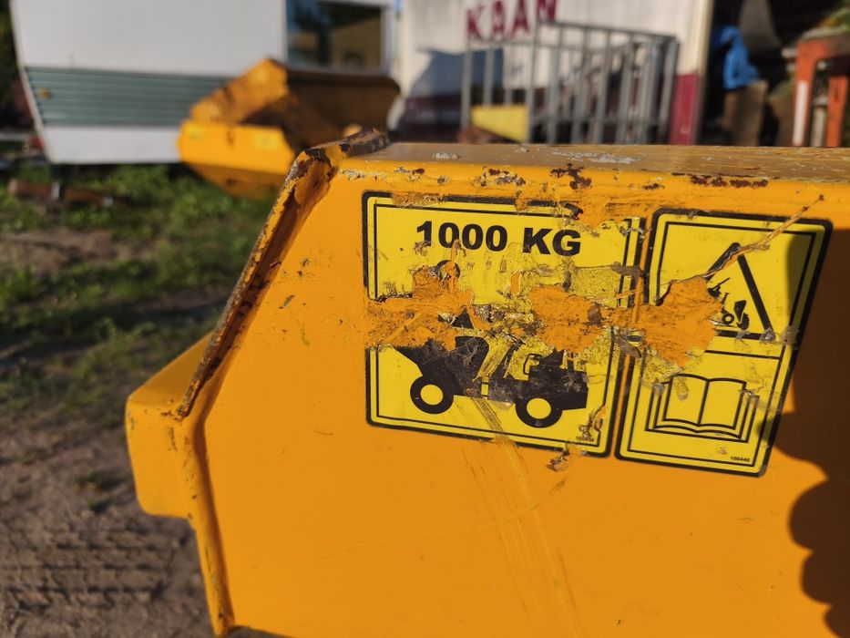 Wozidło taczka kasta transporter 1000 kg