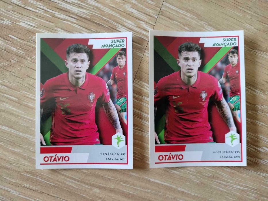 Cromos Otávio FPF Portugal (2 unid)