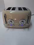 Toster wiltal TS-R3S wielokolorowy 1630 W Retro