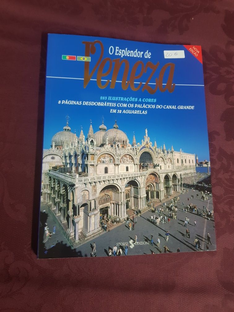 Livro O explendor de Veneza