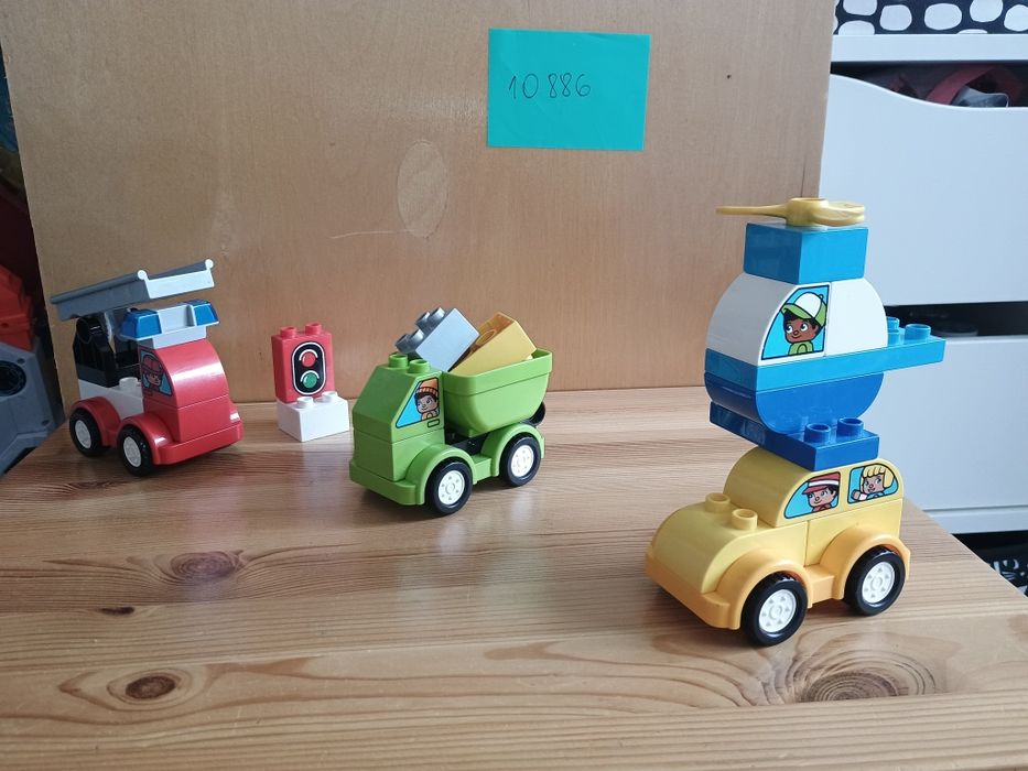 LEGO Duplo zestaw 10886 moje pierwsze samochodziki
