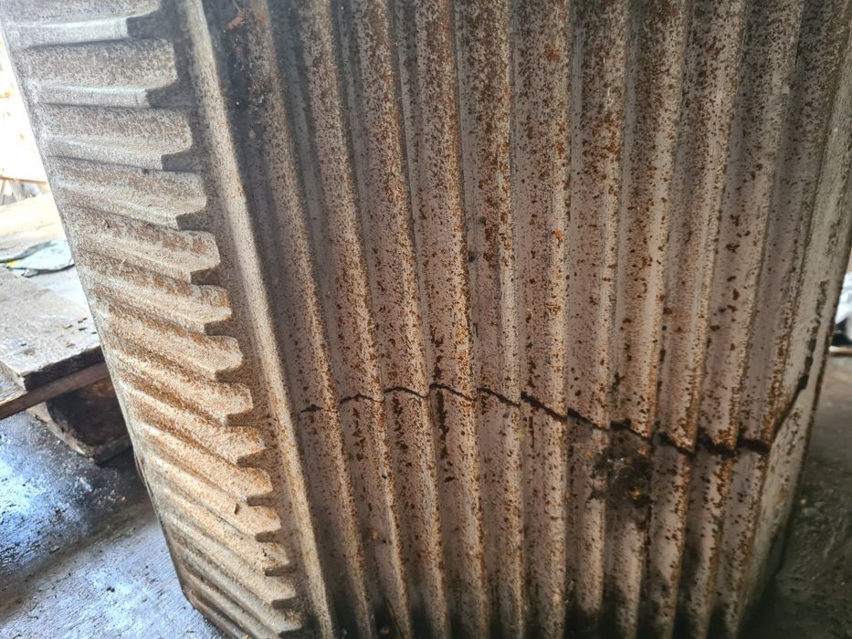 Kominek żeliwny narożny wkład