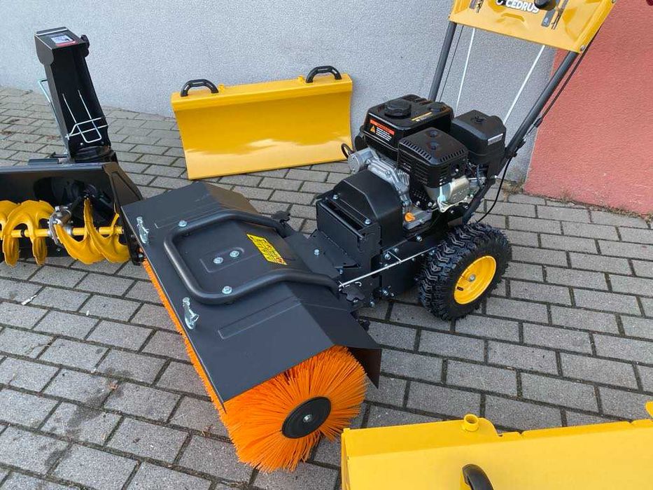 Zamiatarka Cedrus ZM06E 4w1 Odśnieżarka Pług Kosz Rozruch 230V Loncin