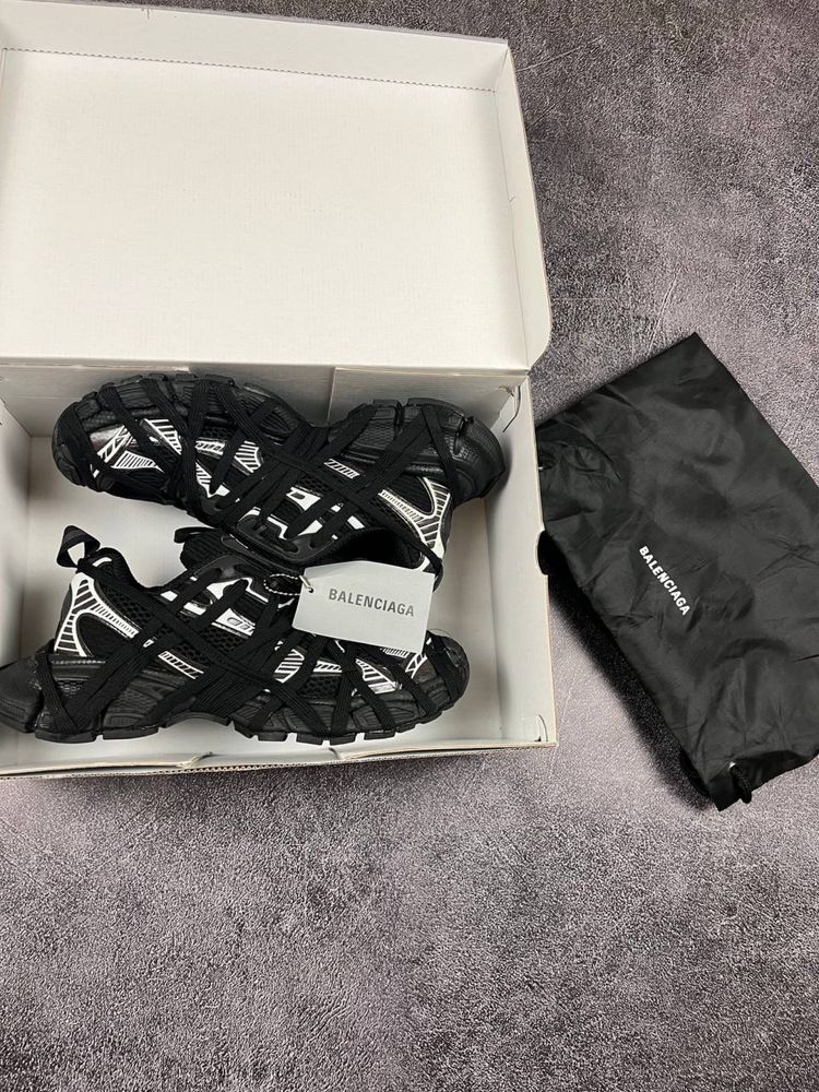 БЕЗ ПРЕДОПЛАТИ‼️Кросівки Balenciaga 3XL Extreme Lace Black White, 3xl.