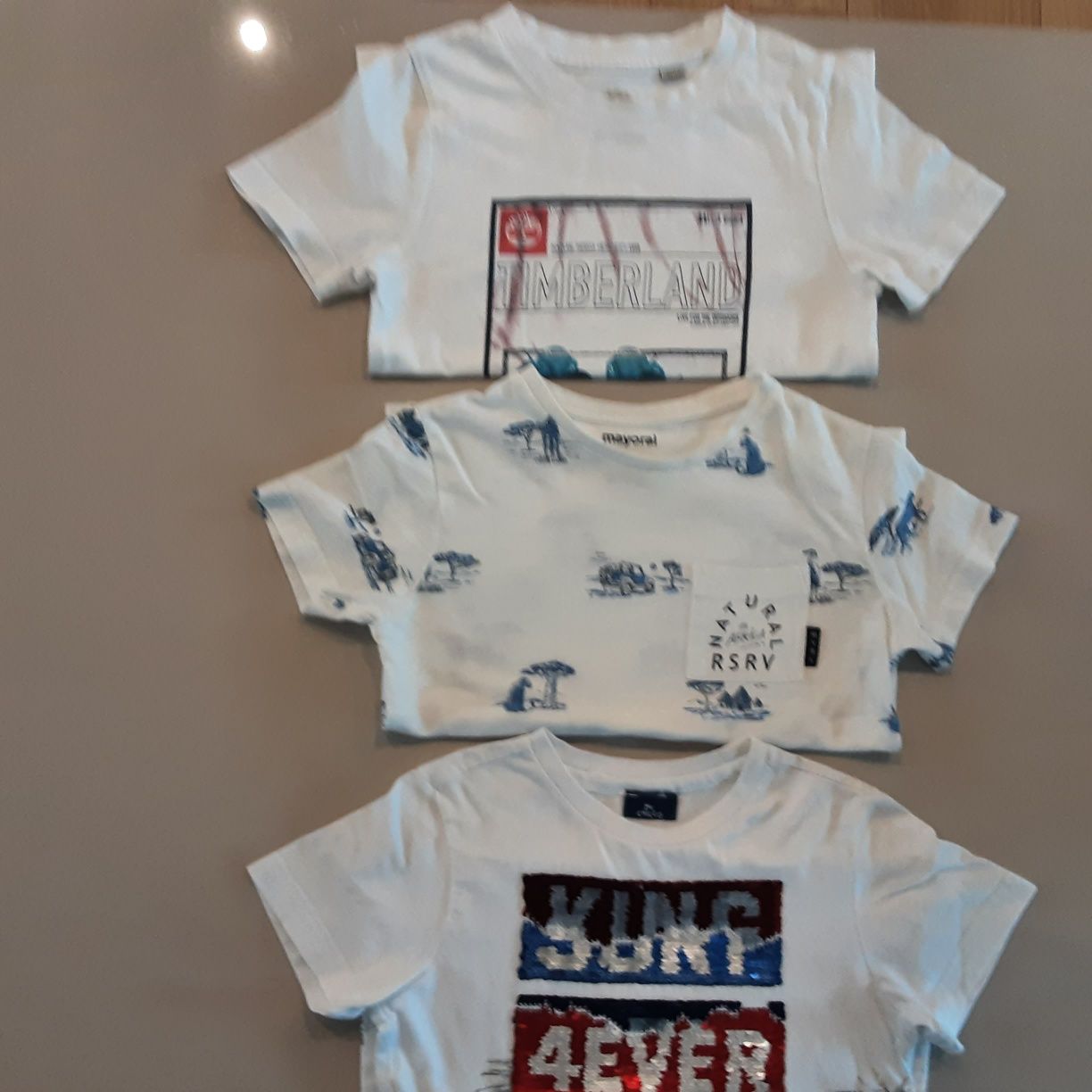 T-shirts de crianças 5-6