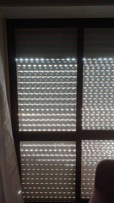 Técnico estores PVC brancos térmicos enroladores fitas enrolador motor