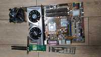 Комплект Intel core 2 duo E8400, GTX460 2gb,  DDR2 4gb