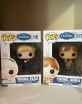 Funko POP : Young Ana #117 and Young Elsa #116