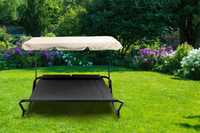Leżak Ogrodowy fotel łóżko LEŻANKA Dwuosobowa 2 osoby meble ogrodowe